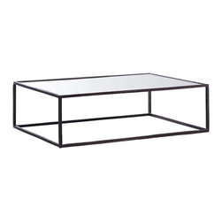UPTOWN MIRRORED COFFEE TABLE - Coffee And Accent Tables