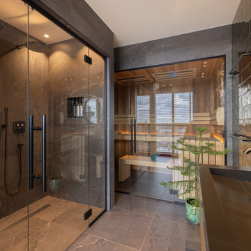 STACK Rotterdam: badkamer met sauna