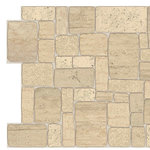 Dundee Deco - Light Beige Limestone 3D Wall Panels, Set of 5, Covers 28.1 Sq Ft - Dundee Deco's 3D Falkirk Retro are lightweight 3D wall panels that work together through an automatic pattern repeat to create large-scale dimensional walls of any size and shape. Dundee Deco brings a flowing, soothing texture with a touch of luxury. Wall panels work in multiples to create a continuous, uninterrupted dimensional sculptural wall. You can cover an existing wall with wall tiles or disguise wallpaper or paneled wall. These modern wall tiles create a sculptural and continuous dimensional surface to any room setting through patterning. Dundee Deco tile creates a modern seamless pattern on a feature wall or art piece.
