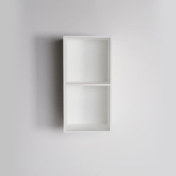 LUSSO STONE ETHOS WALL MOUNTED STONE RESIN STORAGE CABINET 600 - Products