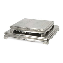 IMAX Lorene Pedestal Trays - Set Of 2 - SKU: 84209-2 - Major Kitchen Appliance Parts And Accessories