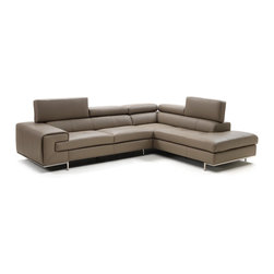 Magnolia Sectional with Adjustable Ratcheting Headrests, IDP Italia - Sectional Sofas