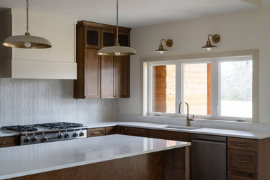 Kitchen - transitional kitchen idea in Richmond