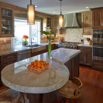 Rustic Los Gatos Kitchen