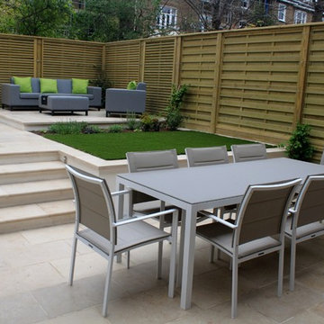 Hampstead Garden Transformation With New Fence Panels