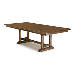 La Lune Collection - Rustic Trestle Dining Table #3508 by La Lune Collection - Dining Tables