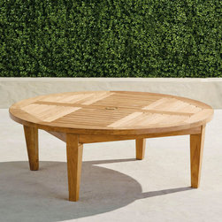 Teak Chat Coffee Table - Outdoor Coffee Tables