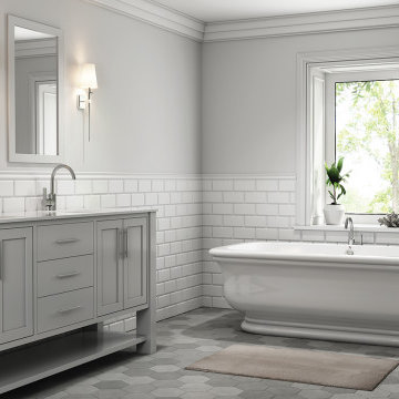 Americh AN7236T-WH Andrina Freestanding 7236 - Tub - Bath Tub - White