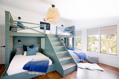 Beach style bedroom photo in Charleston