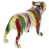 Beautiful and Colorful Polystone Bulldog