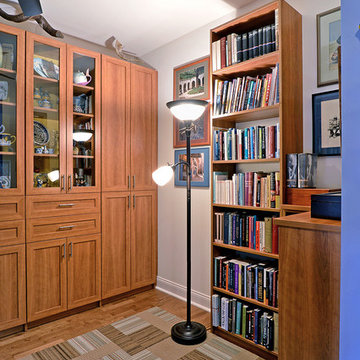 Den Home Office With Coordinating Furniture Pieces