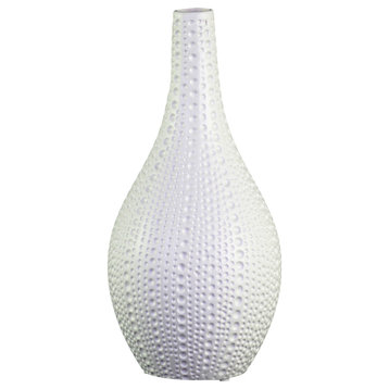 Parker Ceramic Vase, White