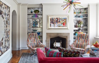Art Deco Condo Infused With Color, Art and Whimsical Decor