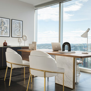 Augustus Desk and Angelo Dining Chair