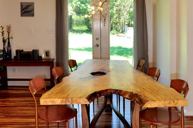 Photo of a contemporary dining room in DC Metro.