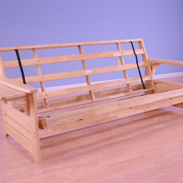 Phoenix Frame with Natural Finish in Sofa Position