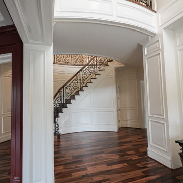 Project #74 | Circular Staircase with Hand-Forged Metal Panels