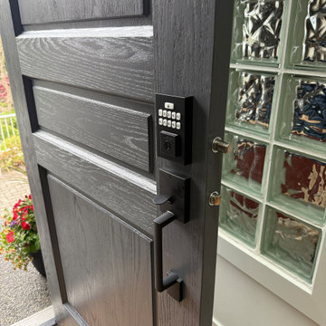 Double Door Restoration and Insulation Upgrade In North Vancouver