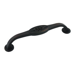 Cosmas - Cosmas 9133-128ORB Oil Rubbed Bronze Cabinet Pull - Cabinet And Drawer Handle Pulls