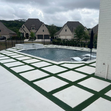 Pools With Artificial Turf