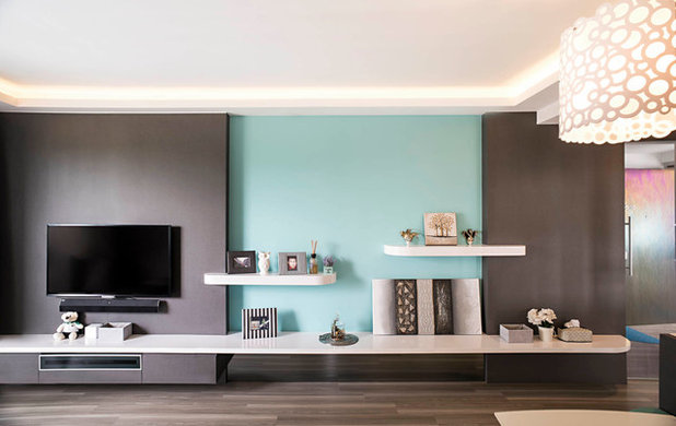 Contemporary Living Room by Proj. B Studio