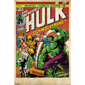 24x36 Wolverine Cover Poster, Premium Unframed