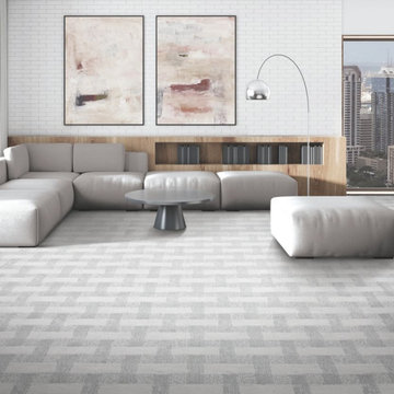 Karastan’s Vintage Grace Brushed Nickel carpeting