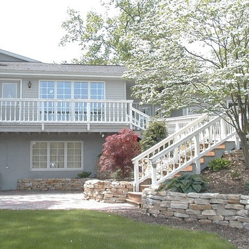 Landscapes and retaining walls