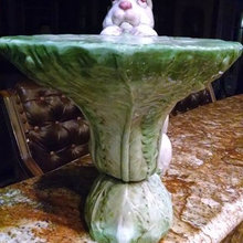 I want to purchase: Rabbit Cake Stand-Circa 1998