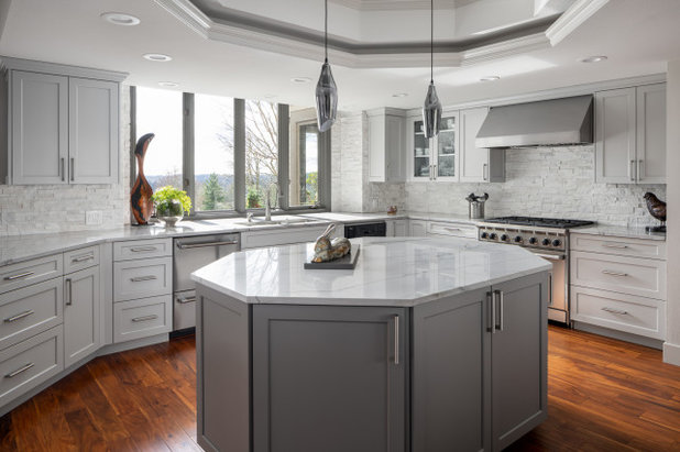 Transitional Kitchen by Armada Design & Build