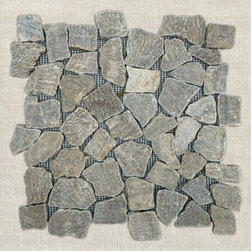 NUSA - Taupe | 12" x 12" | Onyx Mosaic - Mosaic Tile
