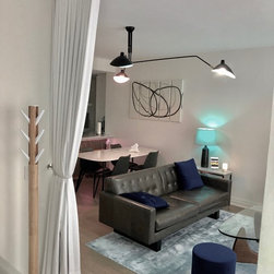 Manhattan View Condo- Ripplefold Drapery - Curtains