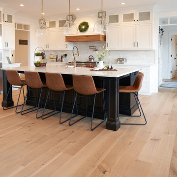 Custom Character Rift & Quartered White Oak Floors
