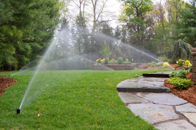 Photo of a french country landscaping in Toronto.