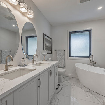 Contemporary Luxury Modern Master Bathroom Remodel