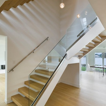 Straight Glass Handrails