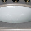 60" Antique Style Double Sink Bathroom Vanity Model 7760-261 BE