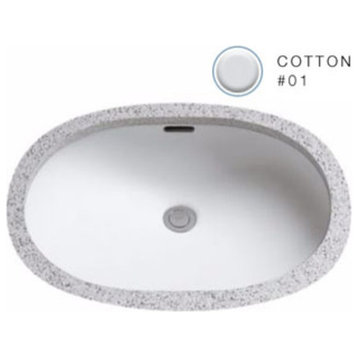 TOTO LT546G 19-5/8" Undermount Bathroom Sink - Cotton