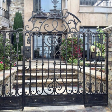 Pedestrian Hand Forged Gates