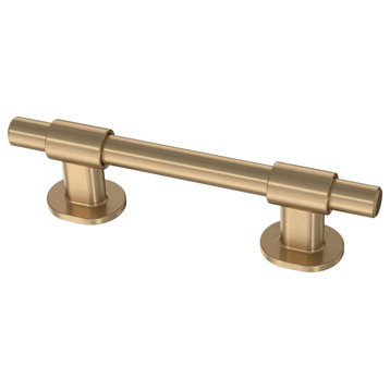 Liberty Hardware P44364-B Bar Series 1-3/8 to 4 Inch Adjustable - Champagne