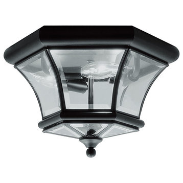 Monterey and Georgetown Ceiling Mount, Black
