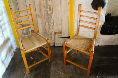 Vintage Sugan Rope Chairs