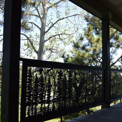 Evergreen CO Home Deck remodeling product w/Artistic Railing by NatureRails - Home Improvement