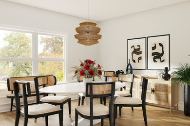 Inspiration for a dining room remodel in Birmingham