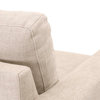 Maxwell 89" Sofa Bisque French Linen Sofa