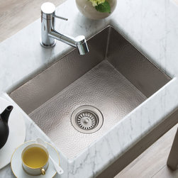 Cocina 21 Copper Kitchen Sink in Brushed Nickel by Native Trails - Kitchen Sinks