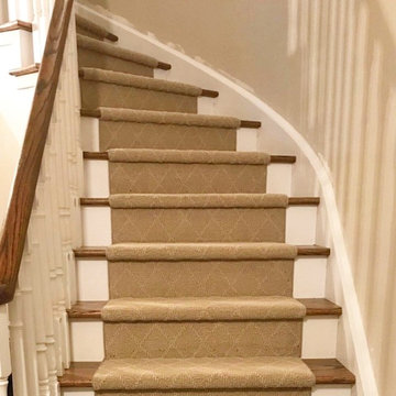 Curving Transitional Staircase