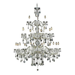 Elegant Lighting - Elegant Lighting 7831G45C/EC Chandelier Alexandria - Chandeliers