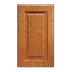 Burgundy Cabinet Door from CabinetNow.com shown in Cherry - Kitchen Cabinetry