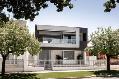 Inspiration for a modern home design remodel in Perth